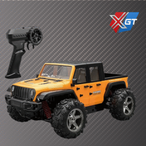 HXGT-BG1550 1:20 Scale 4WD RC Pickup Truck SUV Car Off Road with Shock Absorber Water Resistant 2.4GHz Remote Control for Outdoor Fun - Yellow