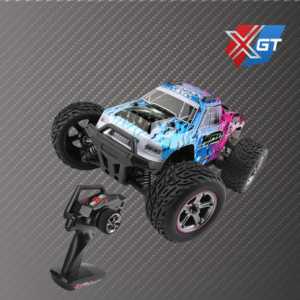 HXGT- 204006 High Speed 1:20 RC Trail Truck 50km/h Waterproof 4WD Car Dual Differentials 7.4V Li-ion Battery for Extreme Racing - pink