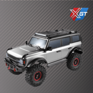 HXGT-4WD Climbing Car 104020 1/10 Rock Crawler RC Car Remote Control Toy-Grey
