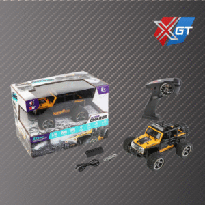 HXGT-22201 1:22 Electric Two-wheel Drive Horse Herder with Light Remote Control Off-road High Speed Drift Vehicle Model Toy
