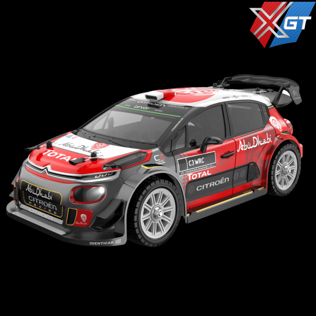 1/7 Hyper Go Professinal 4WD RC Rally Car 60KM/H Brushless WRC Citroen C3 Remote Control Drift Car 2.4Ghz 4X4 RTR