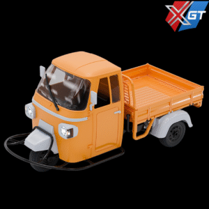 HXGT-1008	1/10 Piaggio Three-wheeler-Orange Yellow