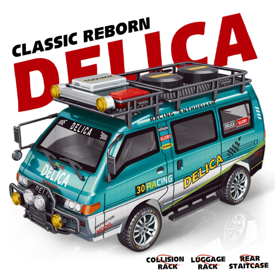 1/24 Scale Delica Official Licensed RWD Mini Radio Control RC Drift Car 2.4GHz Proportional Multipurpose Entertainment